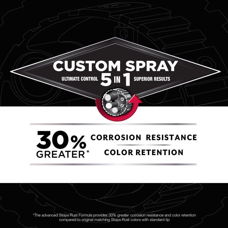 Rust-Oleum Stops Rust Gloss Pure White Enamel Spray Paint 12 oz