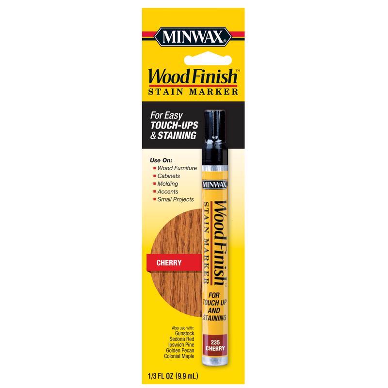 Minwax Wood Finish Stain Marker Semi-Transparent Cherry Oil-Based Stain Marker 0.33 oz