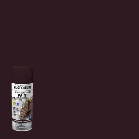 SPRY PNT FLAT BRW 12OZ