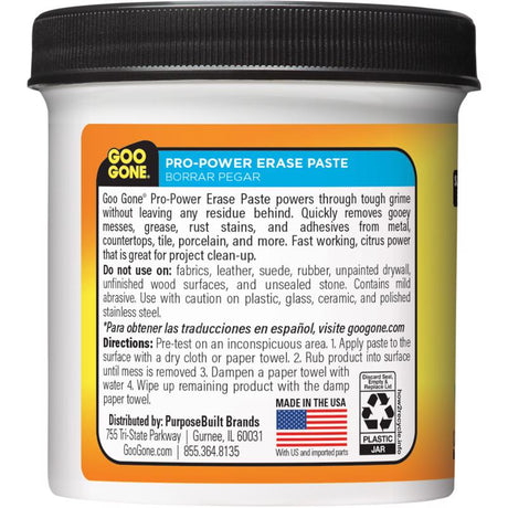 Goo Gone Paste Remover 20 oz