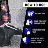 LOCTITE WHITE Polymer Foam Insulating Sealant 12 oz