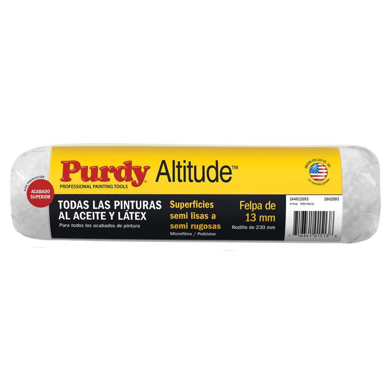 Purdy Altitude Poly Micro 9 in. W X 1/2 in. Regular Paint Roller Cover 1 pk