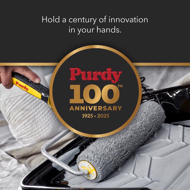 Purdy Altitude Poly Micro 18 in. W X 3/8 in. Regular Paint Roller Cover 1 pk