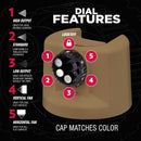 Rust-Oleum Stops Rust Satin Dark Taupe Protective Enamel Spray Paint 12 oz