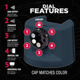 Rust-Oleum Stops Rust Satin Midnight Blue Protective Enamel Spray Paint 12 oz