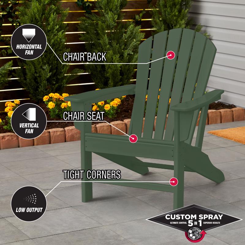 Rust-Oleum Stops Rust Satin Earthy Green Protective Enamel Spray Paint 12 oz