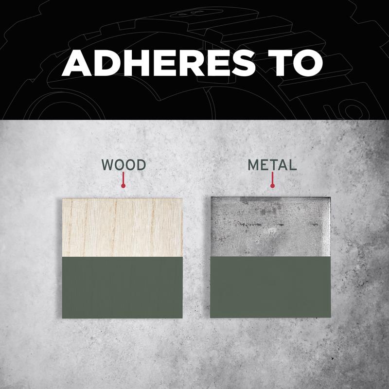 Rust-Oleum Stops Rust Satin Earthy Green Protective Enamel Spray Paint 12 oz