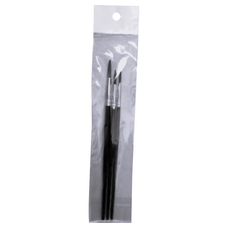 Home Plus No. 2/4/6 Round Artist Paint Brush Set