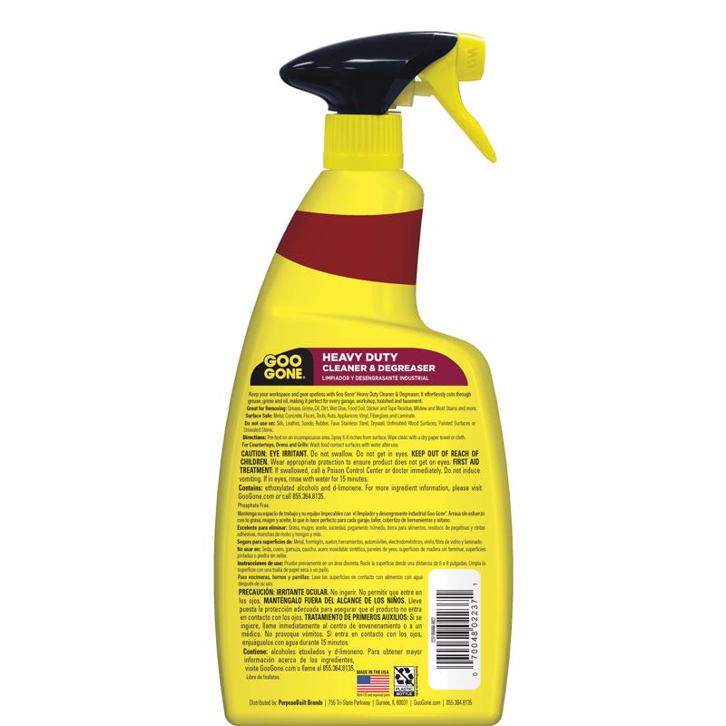 Goo Gone Citrus Scent Heavy Duty Degreaser 32 oz Liquid