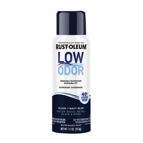 Rust-Oleum Low Odor Gloss Navy Blue Spray  Paint 11 oz