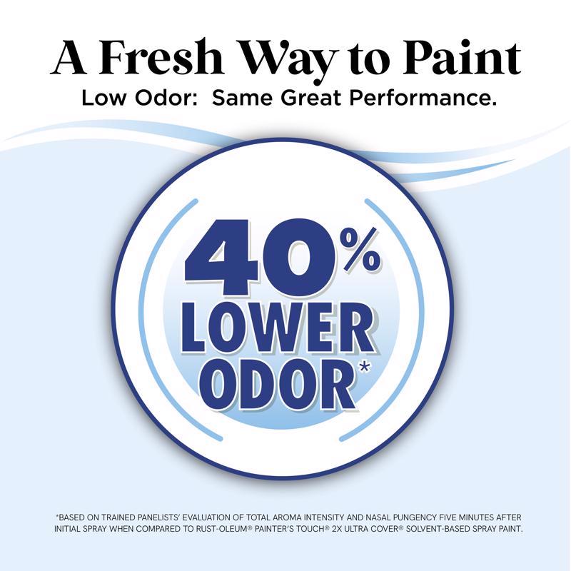Rust-Oleum Low Odor Gloss Seashell Spray  Paint 11 oz