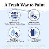 Rust-Oleum Low Odor Gloss Blackout Spray  Paint 11 oz