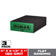 Diablo 4 in. L X 2-1/2 in. W X 1 in. 180 Grit Ultra Fine Flat Surface Sanding Sponge