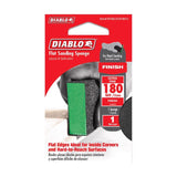 Diablo 4 in. L X 2-1/2 in. W X 1 in. 180 Grit Ultra Fine Flat Surface Sanding Sponge