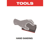 Diablo 4 in. L X 2-1/2 in. W X 1 in. 180 Grit Ultra Fine Flat Surface Sanding Sponge