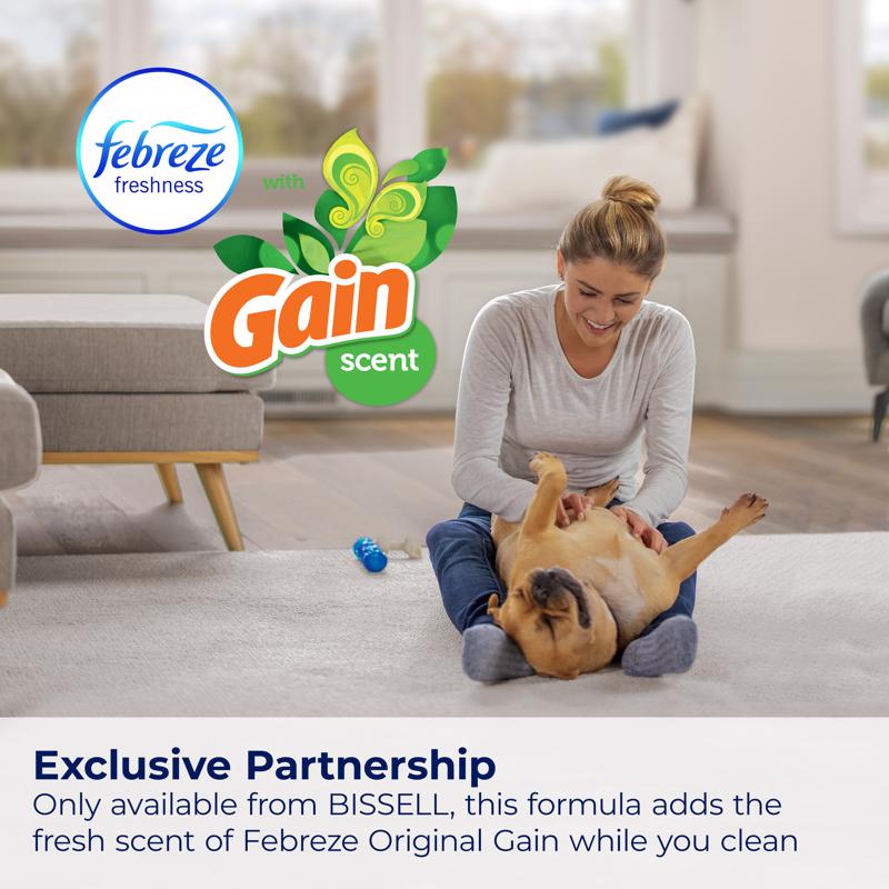 Bissell Febreze Floral. Original Gain Scent Carpet Cleaner 32 fl. oz. Liquid