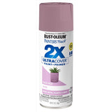 Rust-Oleum Painter's Touch 2X Ultra Cover Satin Tulip Field Paint+Primer Spray Paint 12 oz