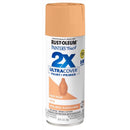 Rust-Oleum Painter's Touch Satin Fuzzy Peach Paint+Primer Spray Paint 12 oz