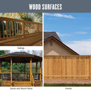 Valspar Quick Seal Semi-Transparent Pecan Oil-Based Exterior Stain 1 gal