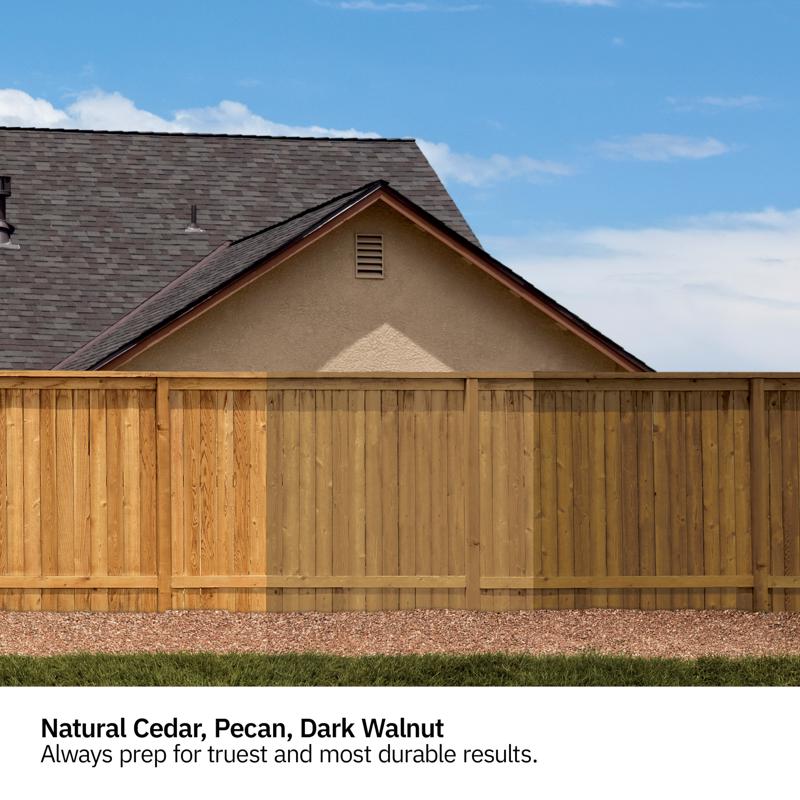 Valspar Quick Seal Semi-Transparent Pecan Oil-Based Exterior Stain 1 gal