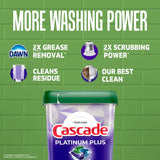 Cascade Platinum Plus Fresh Scent Pods Dishwasher Detergent 14.7 oz 1 pk