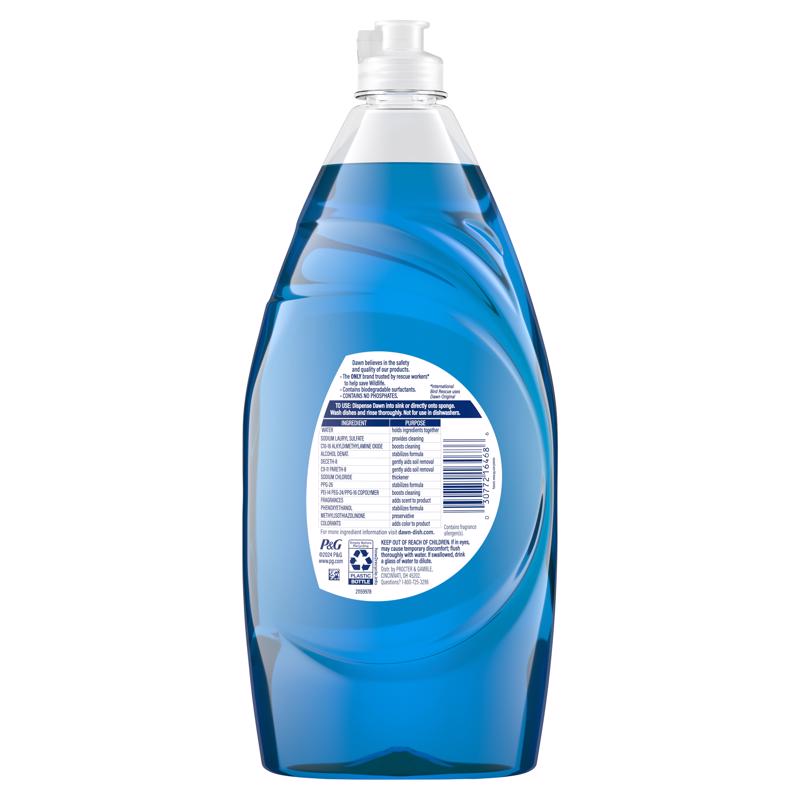 Dawn Ultra Original Scent Liquid Dishwashing Liquid 30.8 oz 1 pk