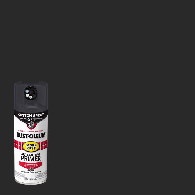 Rust-Oleum Stops Rust Flat Dark Gray Primer Spray 12 oz