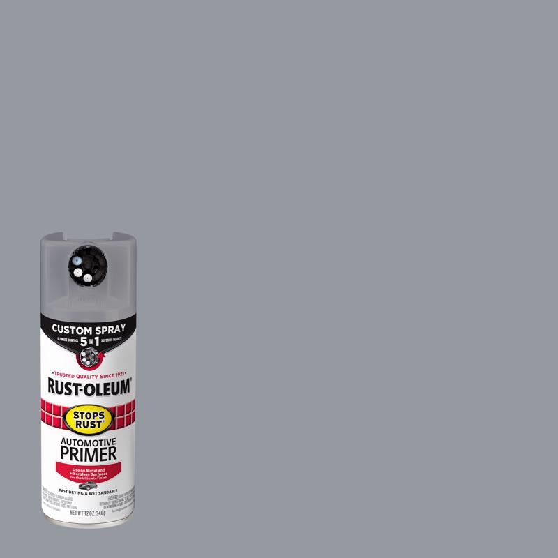 Rust-Oleum Stops Rust Flat Light Gray Primer Spray 12 oz