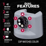 Rust-Oleum Stops Rust Flat Light Gray Primer Spray 12 oz