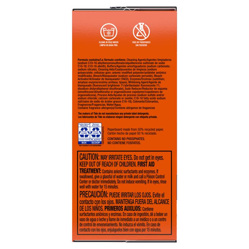 Tide Original Scent Laundry Detergent Powder 85 oz 1 pk