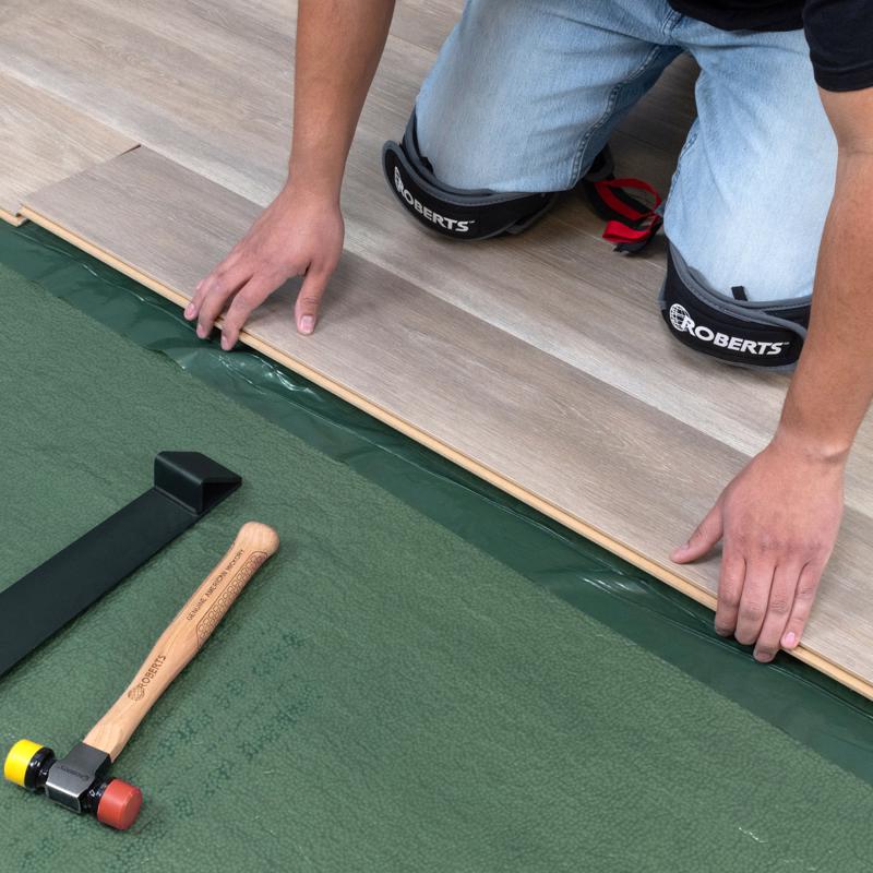 Roberts First Step 3-in-1 Underlayment Roll 2 mil X 40 in. W X 30 ft. L Plastic Green 1 pk