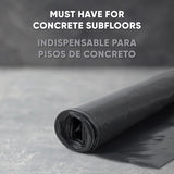 Roberts First Step Moisture Barricade Film 6 mil X 10 ft. W X 12 ft. L Polyethylene Black 1 pk