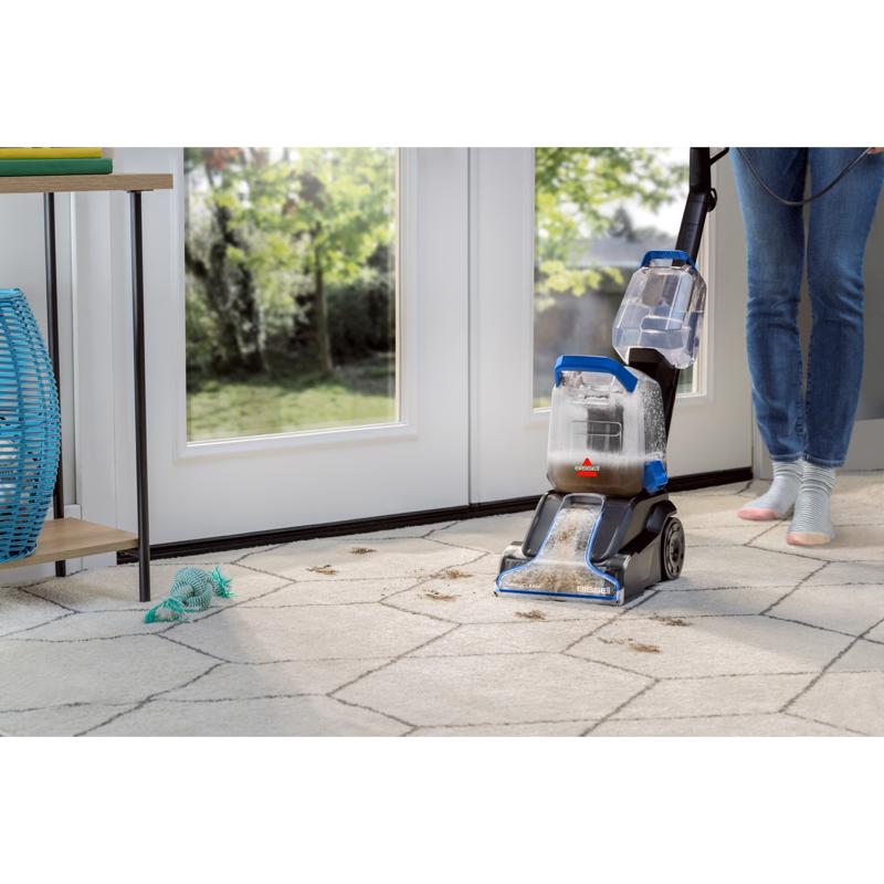 Bissell TurboClean Bagless Carpet Cleaner 5.2 amps Standard Multicolored