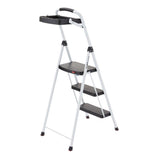 Lift Ladders 4.28 ft. H Steel Step Ladder Type II 225 lb. capacity
