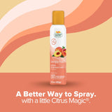 Citrus Magic Georgia Peach Scent Air Freshener Spray 3 oz Aerosol 1 pk