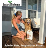 Smart BioHemp Flat Clear Fully-Transparent Water-Based Wood Protector 32 oz