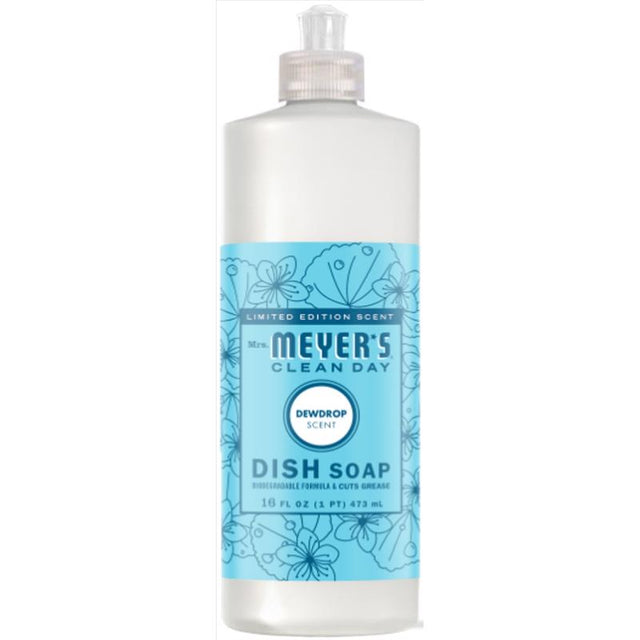 Mrs. Meyer's Clean Day Limited Edition Dewdrop Scent Liquid Dish Soap 16 oz 1 pk