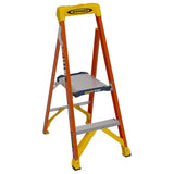 Werner 4 ft. H Fiberglass Platform Ladder Type IA 300 lb. capacity
