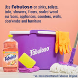 Fabuloso Peach Scent Concentrated All Purpose Cleaner Liquid 33.8 oz