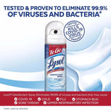 Lysol Crisp Linen Scent Disinfectant 1.5 oz 1 pk