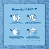 Mrs. Meyer's Clean Day Rain Water Scent Air Freshener Starter Kit 0.67 oz Liquid 1 pk