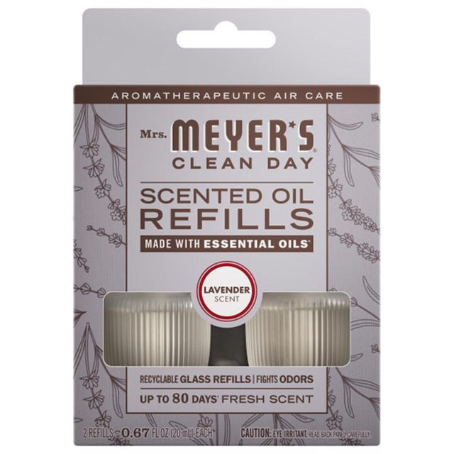 Mrs. Meyer's Clean Day Lavender Scent Air Freshener Oil Refill 0.67 oz Liquid 1 pk