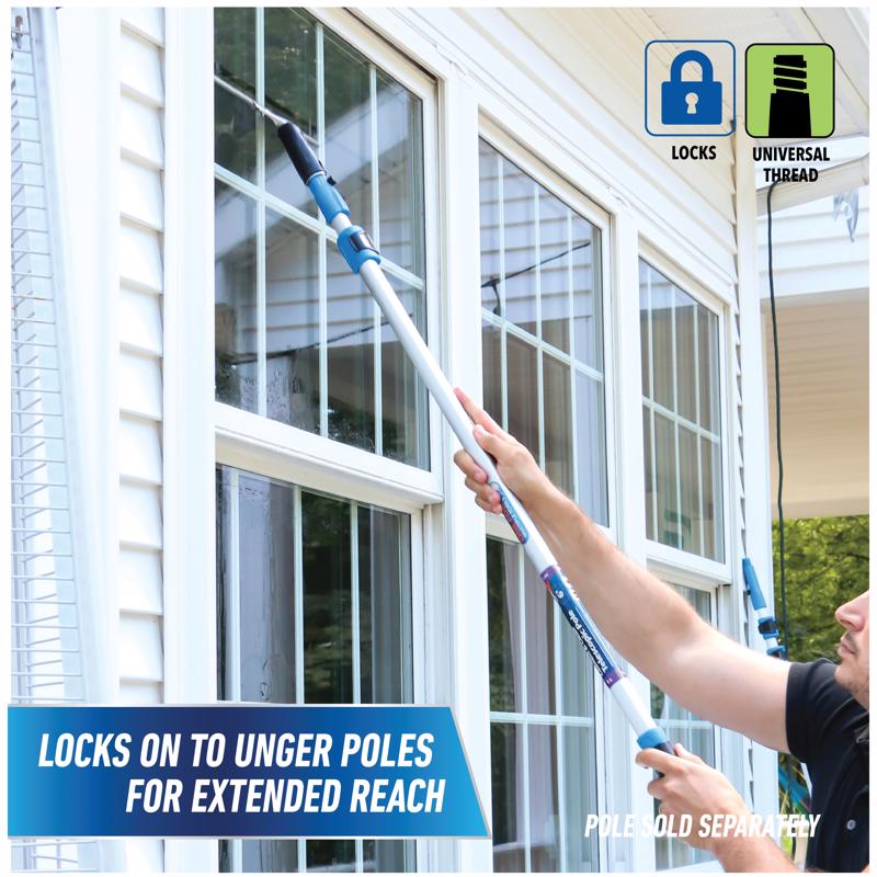 Unger 12 in. Rubber Window Squeegee