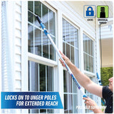 Unger 12 in. Rubber Window Squeegee