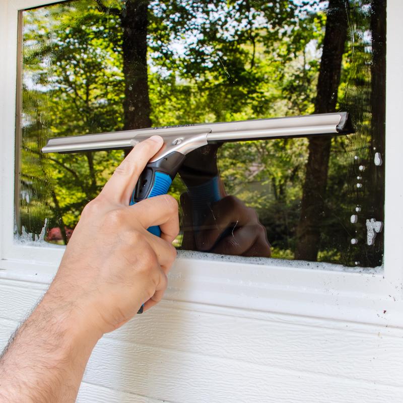 Unger Perfomance Rubber Blade 14 in. Steel Squeegee
