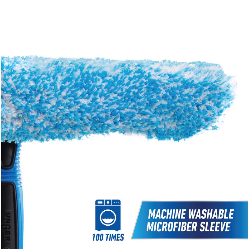 Unger 10 in. Rubber Window Squeegee/Scrubber
