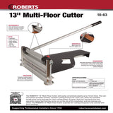 Roberts 13 in. H Tungsten Carbide Replacement Blade 1 each