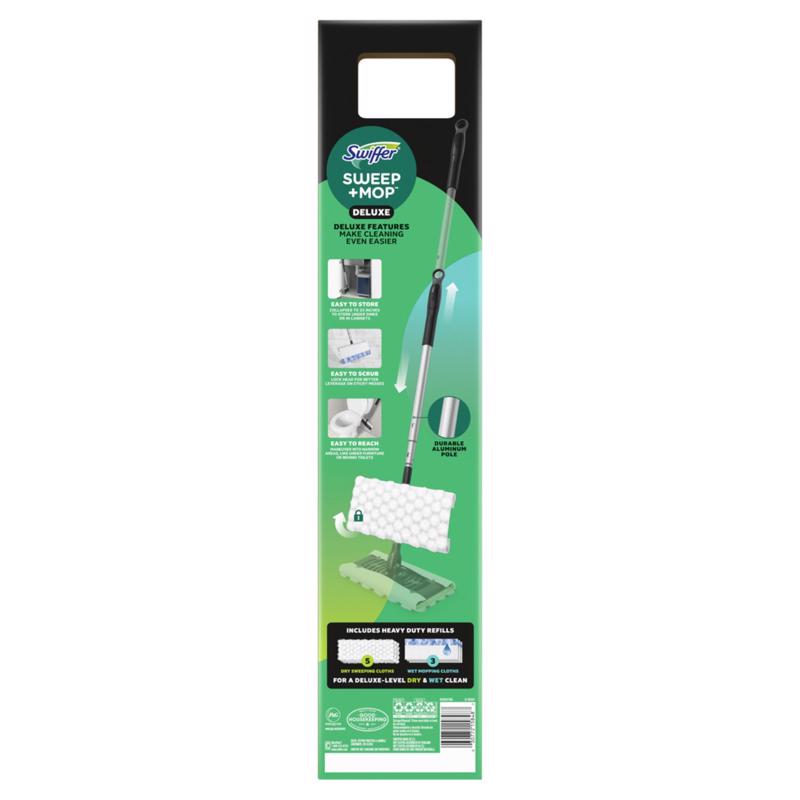 Swiffer Sweeper Deluxe 10 in. W Mop Kit
