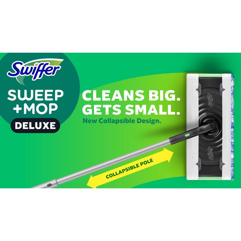 Swiffer Sweeper Deluxe 10 in. W Mop Kit