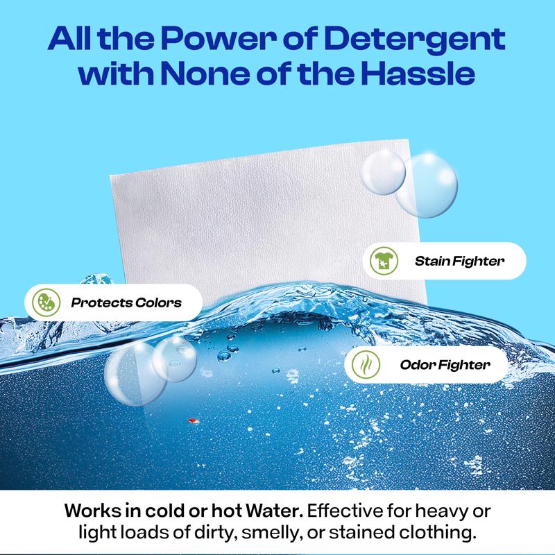 Happy Hour Fresh Scent Laundry Detergent Sheets 60 Sheet Capacity 1 pk